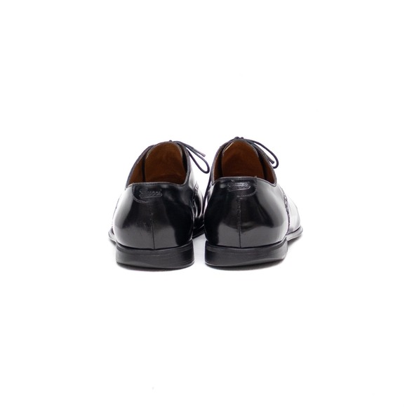 Authentic Gucci Men's Black Leather Brogue Oxford Dress Shoes – UK 8 / US 9 - Picture 3 of 15